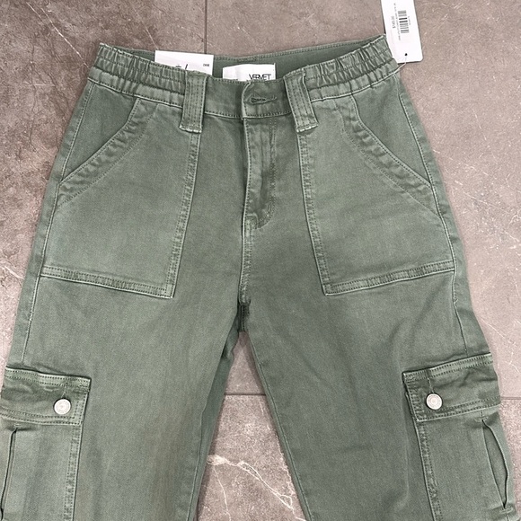 Vervet Dixie Utility Jean Army Green size 26 - Picture 3 of 8